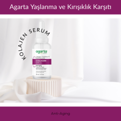 Agarta Yaşlanma ve Kırışıklık Karşıtı Anti-Aging Kolajen Serum