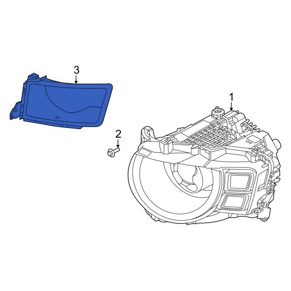 LR146283 - FAR BRAKETİ SAĞ (NEW DEF) - Land Rover