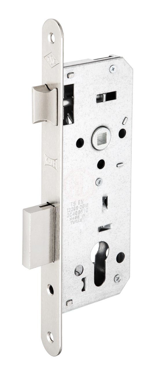Kale Kilit Standart Silindirli Rozet Delikli Daire Kilidi 60mm NİKEL
