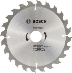Bosch 2608641789 Optiline Eco 190 x 30 mm 24 Diş Daire Testere Bıçağı