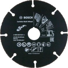 Bosch - Carbide Multi Wheel 125 mm (Çok Amaçlı Kesici)