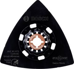 Bosch - Starlock - AVZ 90 RT2 - Carbide RIFF Zımpara Tabanı 20 Kum Kalınlığı 1'li