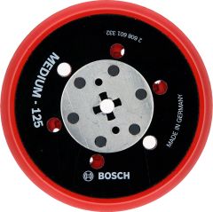 Bosch - 125 mm 5/16'' Çok Delikli Zımpara Tabanı Orta