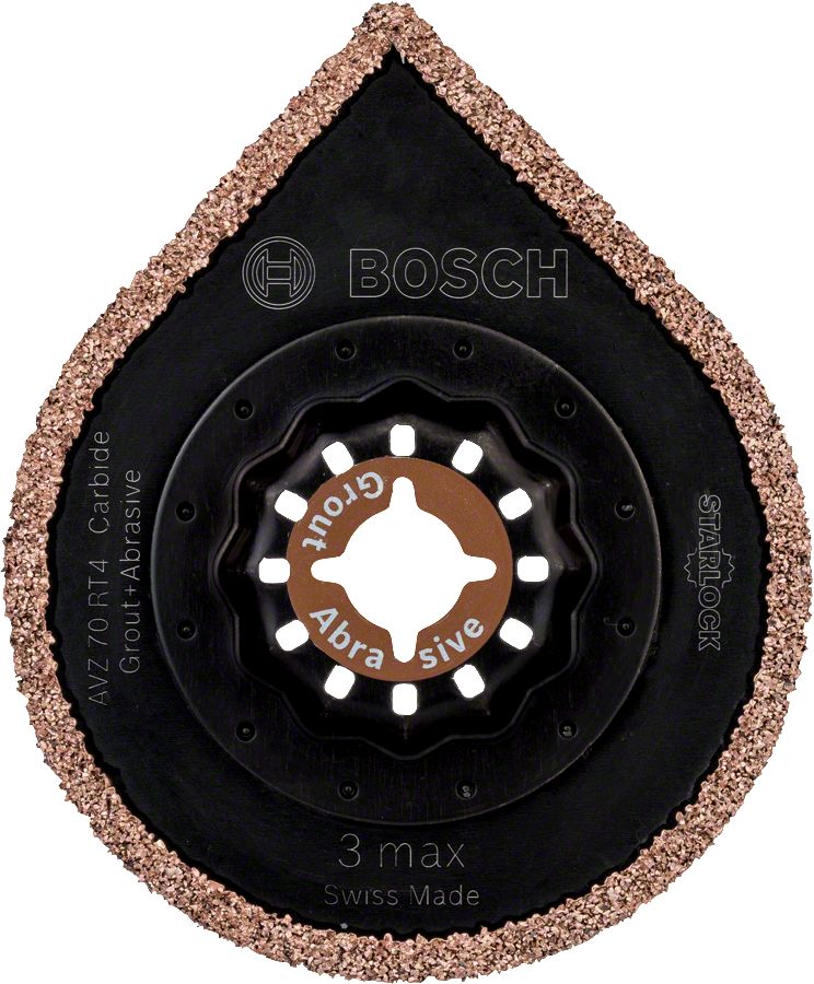 Bosch - Starlock - AVZ 70 RT4 - Carbide RIFF Fayans Arası Derz Harcı Çıkarıcı Testere Bıçağı 1'li