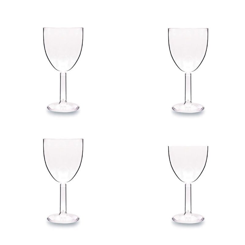 KIRILMAZ ŞARAP KADEHİ 250 ML (4'LÜ)