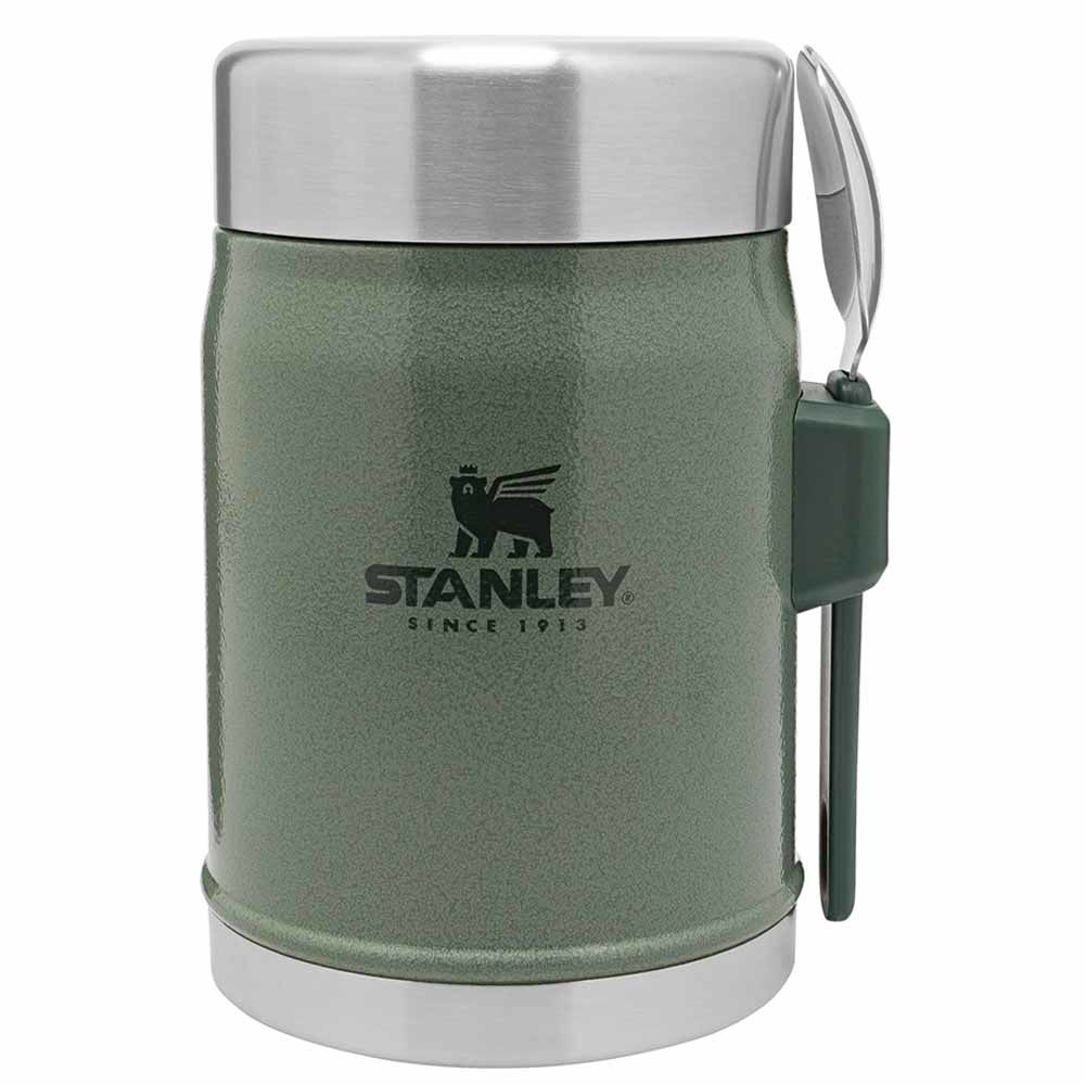Stanley Klasik Paslanmaz Çelik Yemek Termosu Kaşıklı 0,40 LT Yeşil