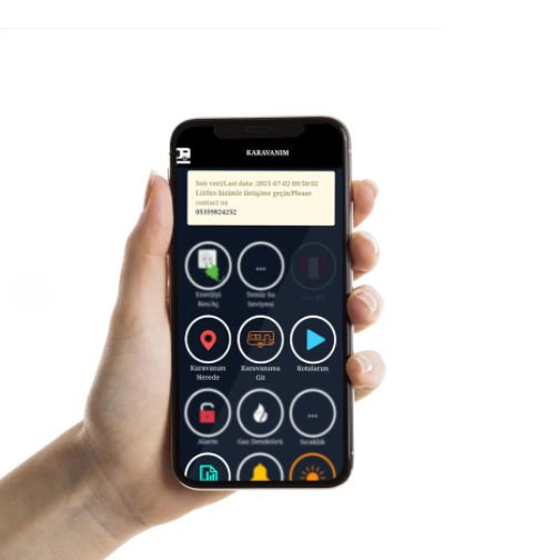 IOVan Karavan Takip ve Güvenlik Sistemi