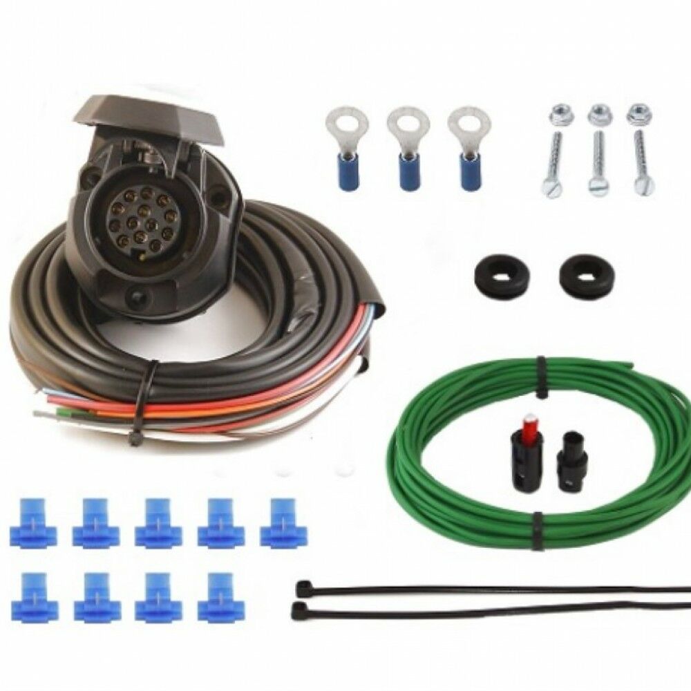 13 Kutuplu Universal Elektrik Tesisatı 2 Metre Kablo