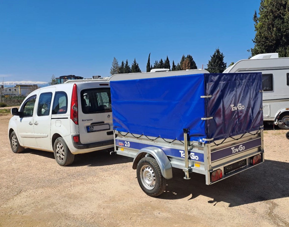 TOWGO DAMPERLİ YÜK RÖMORKU BRANDALI 2 MT