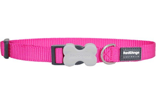 Red Dingo New Zealand Klasik Köpek Boyun Tasması Pembe 20 Mm