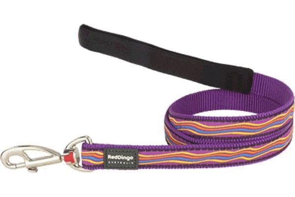Red Dingo Dreamstream Desenli Köpek Uzatma Tasması Mor 12 Mm
