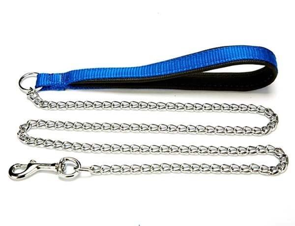 Doggie Comfort Dokuma Köpek Gezdirme Tasması Medium Mavi 2x110 Cm