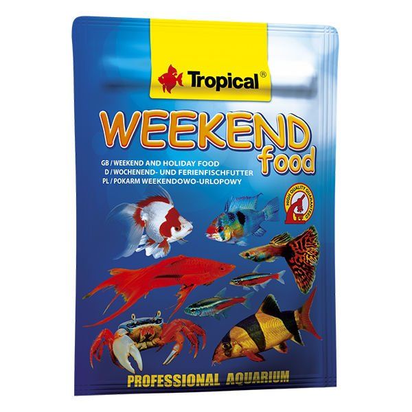 Tropical Haftasonu ve Tatil Balık Yemi 24 Tablet