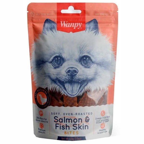 Wanpy Yumuşak Somonlu Köpek Ödül Maması 100 Gr