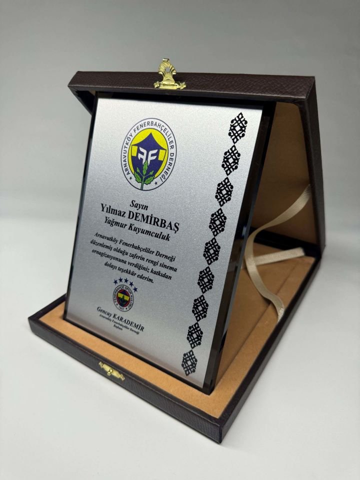 Cam Plaket Şilt 05