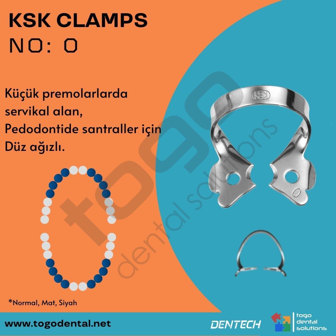 KSK Clamps No:0_ Premolar Klemp