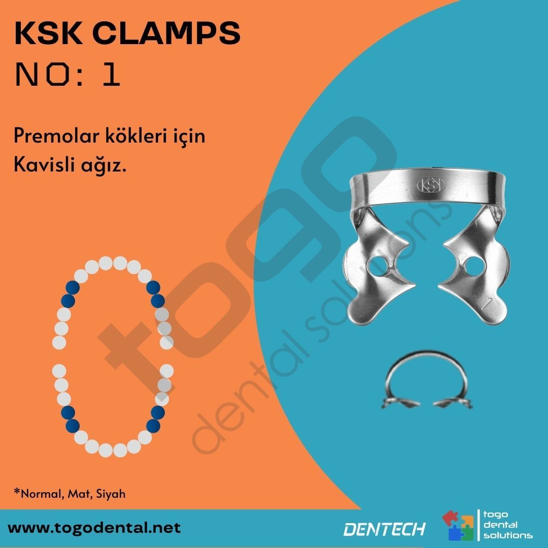 KSK Clamps No:1_ Premolar Klemp