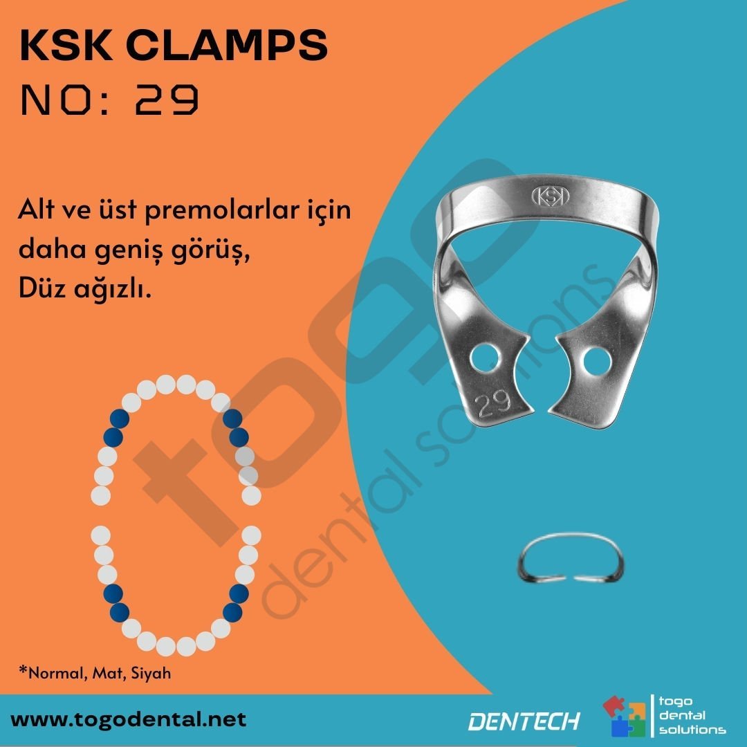 KSK Clamps No:29_ Premolar Klemp