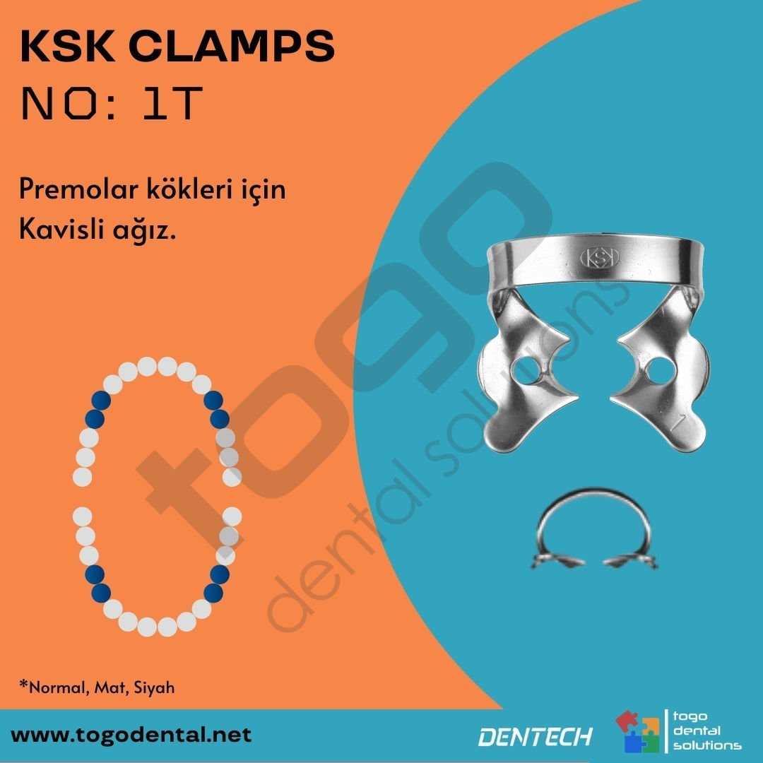 KSK Clamps No:1T_Tırtıklı Ağız Klemp