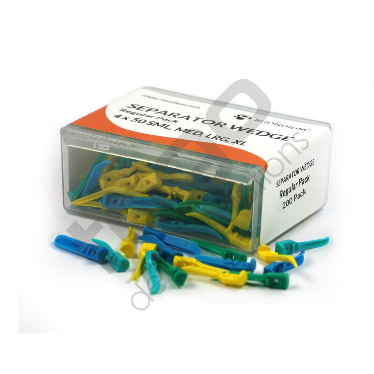 Rhondium Ayırıcı Plastik Kama _ Karışık Paket_200 Adet