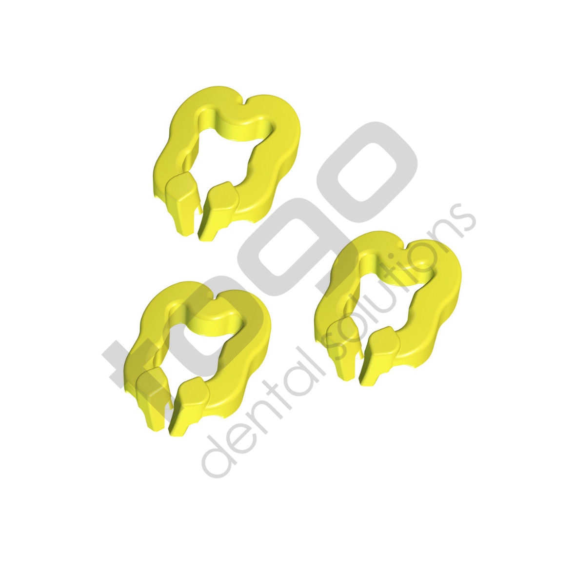 Rhondium Power Ring - 3 Adet- Plastik Yüzük(Kopya)