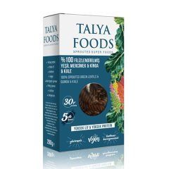 Talya Foods Yeşil Mercimek-Kinoa -Kale Makarna