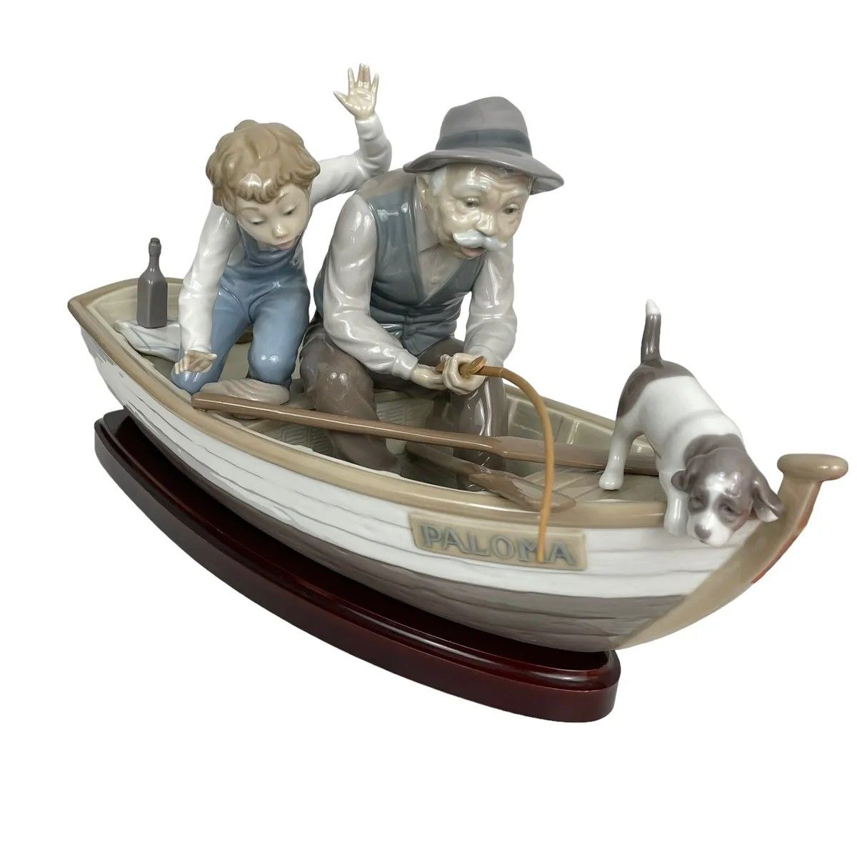 FISHING WITH GRAMPS FIGURINE