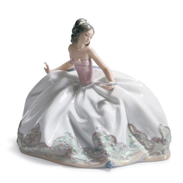 AT THE BALL WOMEN FIGURINE