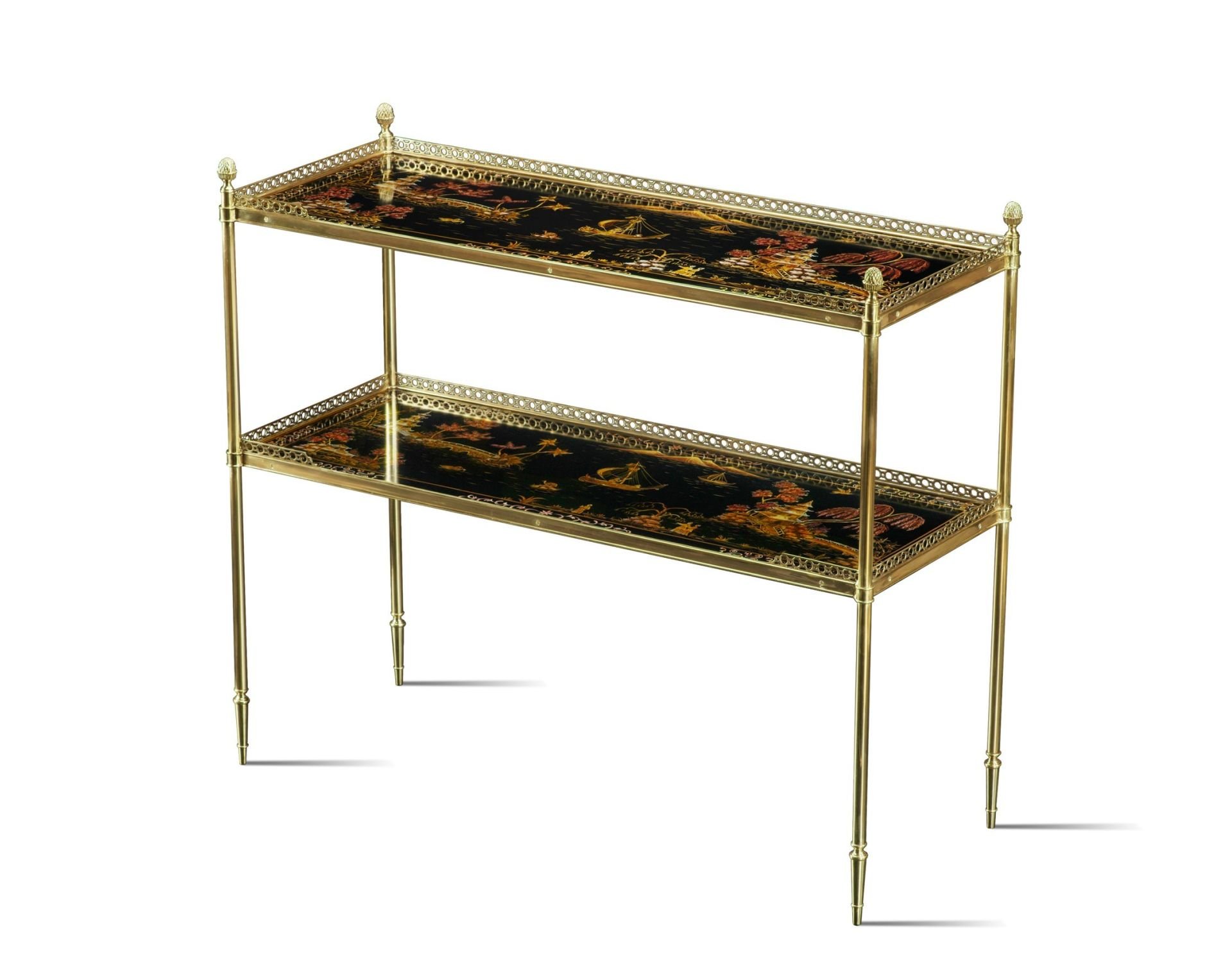 CONSOLE TABLE WITH CHINOISERIE
