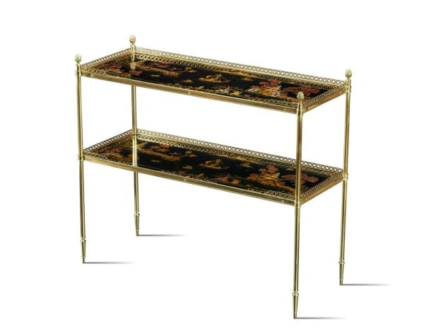 CONSOLE TABLE WITH CHINOISERIE