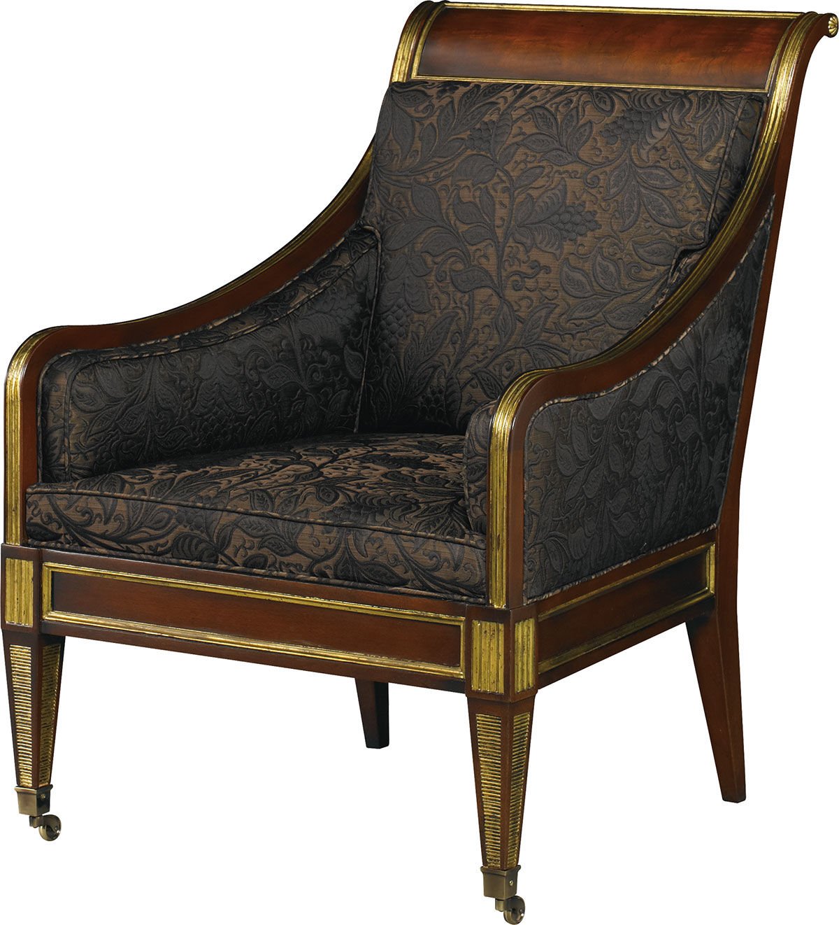 RUSSIAN REGENCY OCCASIONAL CHAIR