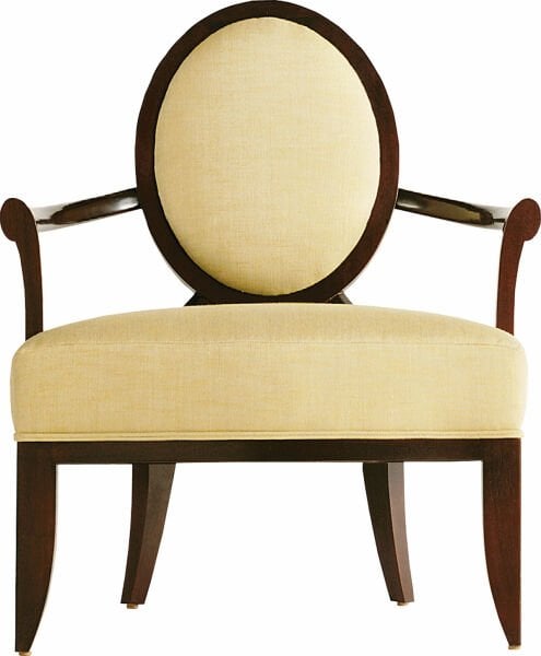 OVAL X-BACK CHAIR