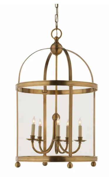 ARCHTOP CAGE STYLE CHANDELIER