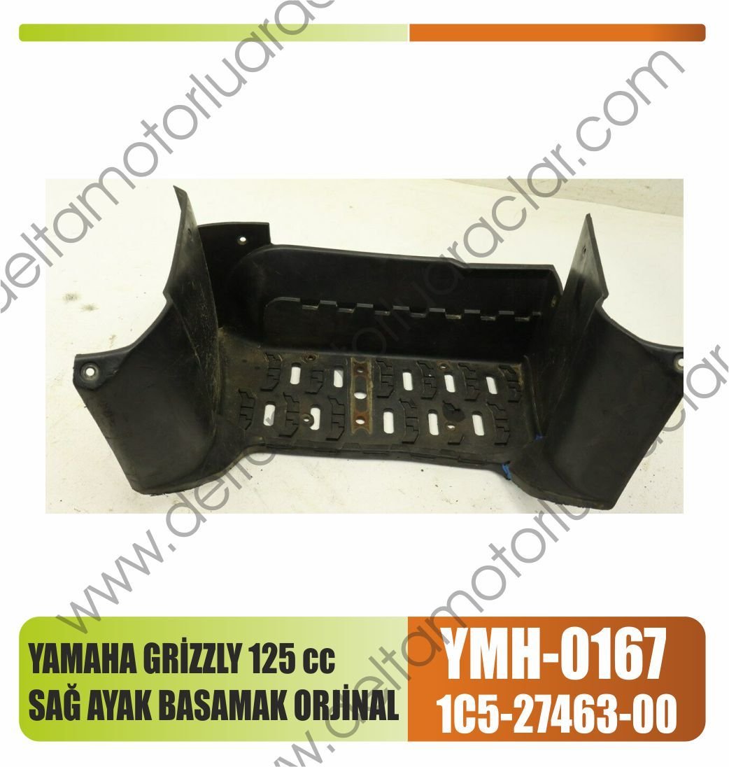 YAMAHA GRİZZLY 125 cc SAĞ AYAK BASAMAK ORJİNAL