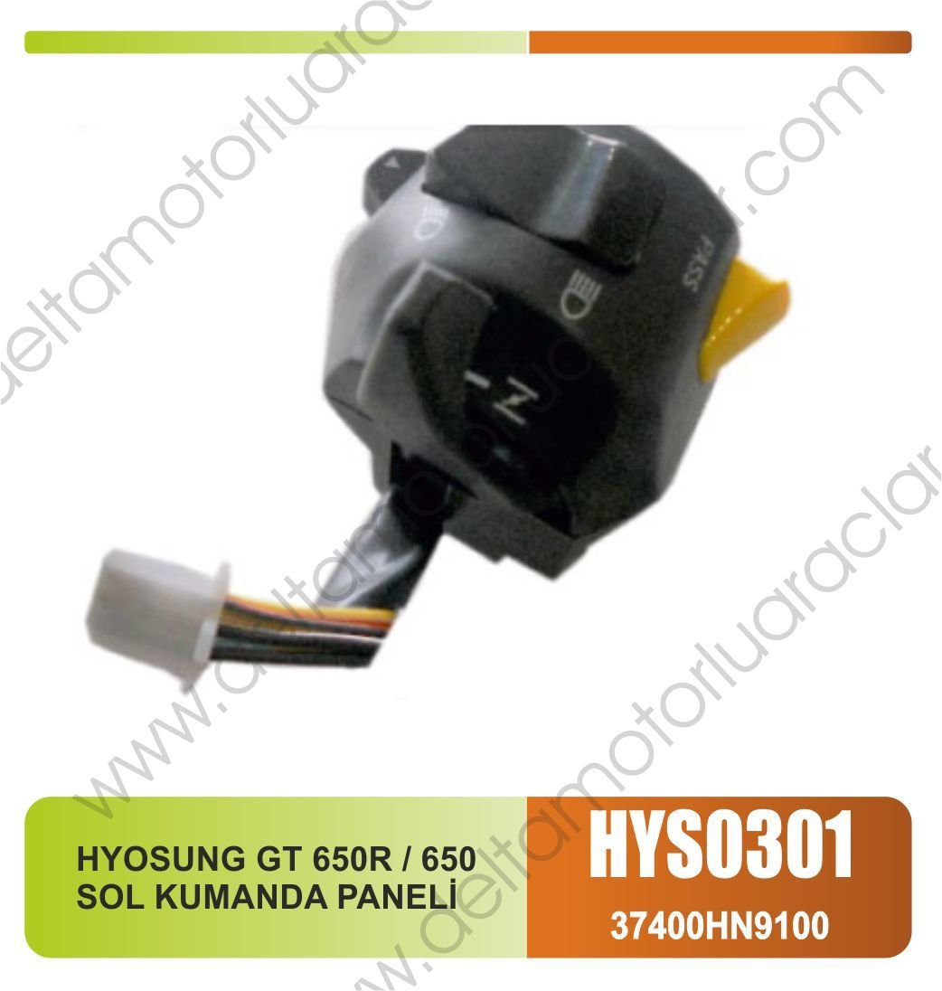 HYOSUNG GT 650R / 650 SOL KUMANDA PANELİ