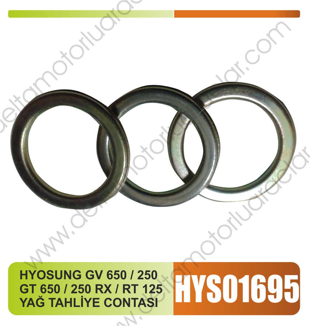 HYOSUNG GV 650 / 250 GT 650 / 250 RX / RT 125 YAĞ TAHLİYE CONTASI