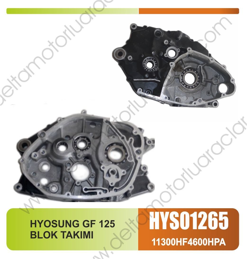 HYOSUNG GF 125 BLOK TAKIMI