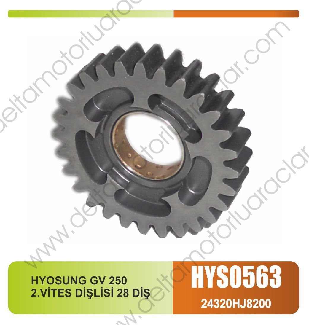 HYOSUNG GV 250 2.VİTES DİŞLİSİ 28 DİŞ