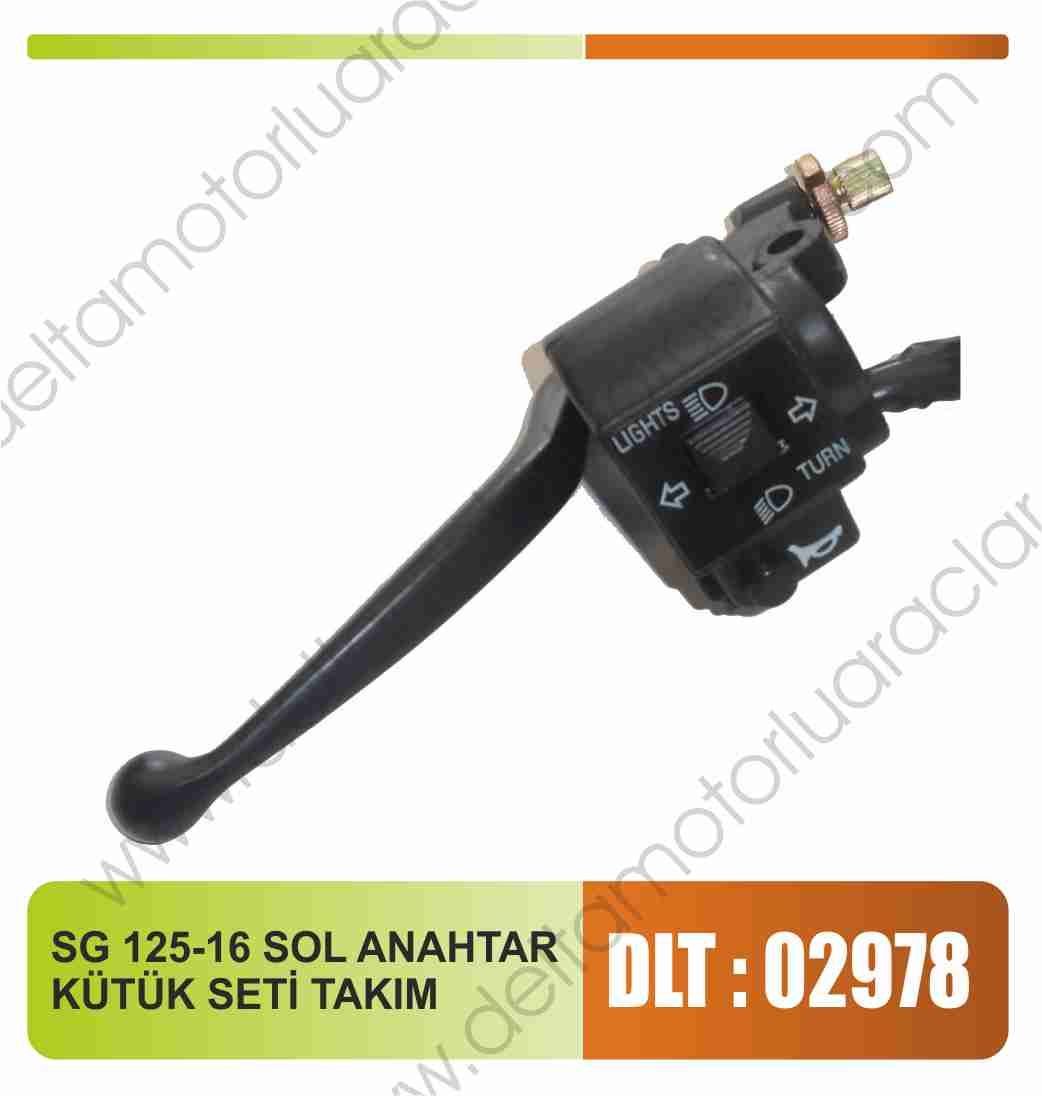 SEGER 125-16 SOL ANAHTAR KÜTÜK SETİ TAKIM