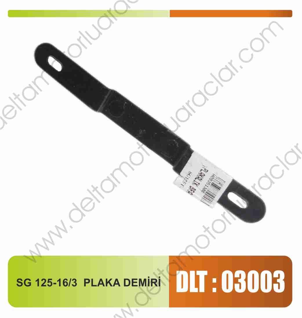 SEGER 125-16/3 PLAKA DEMİRİ