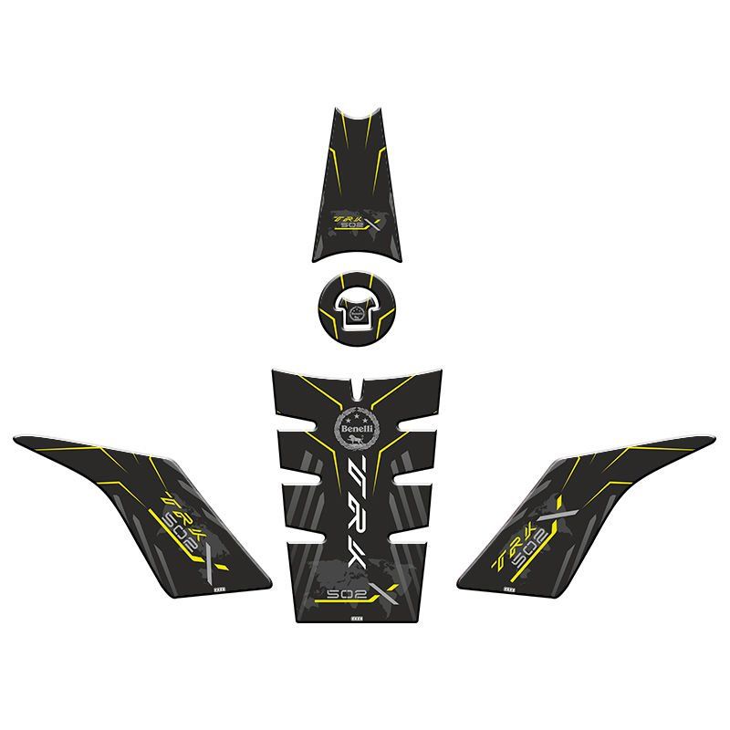 BENELLİ TRK 502 2017 - 2022 UYUMLU TANK PAD SET 007