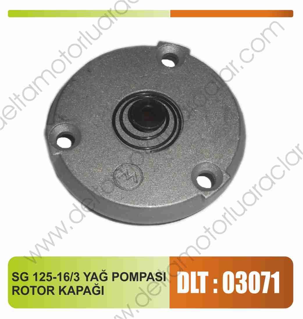 SEGER 125-3 YAĞ POMPASI ROTOR KAPAĞI