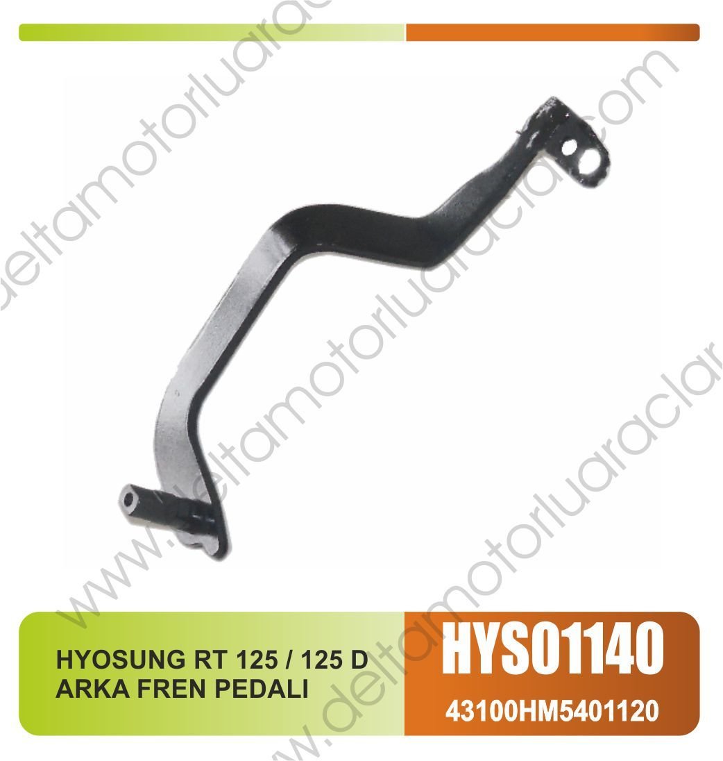 HYOSUNG RT 125 / 125 D ARKA FREN PEDALI