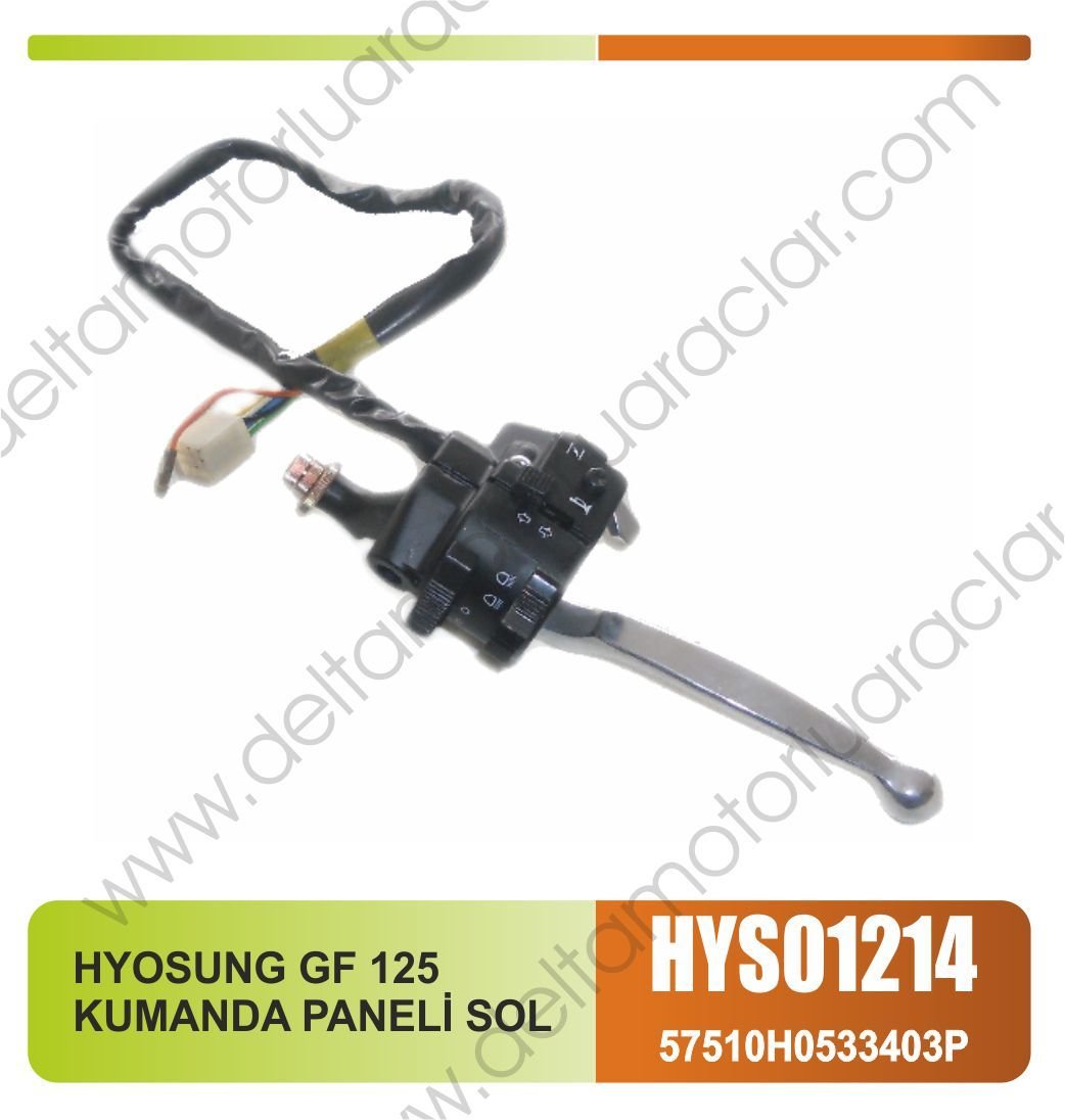 HYOSUNG GF 125 KUMANDA PANELİ SOL