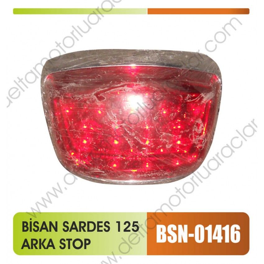 BİSAN SARDES 125 ARKA STOP