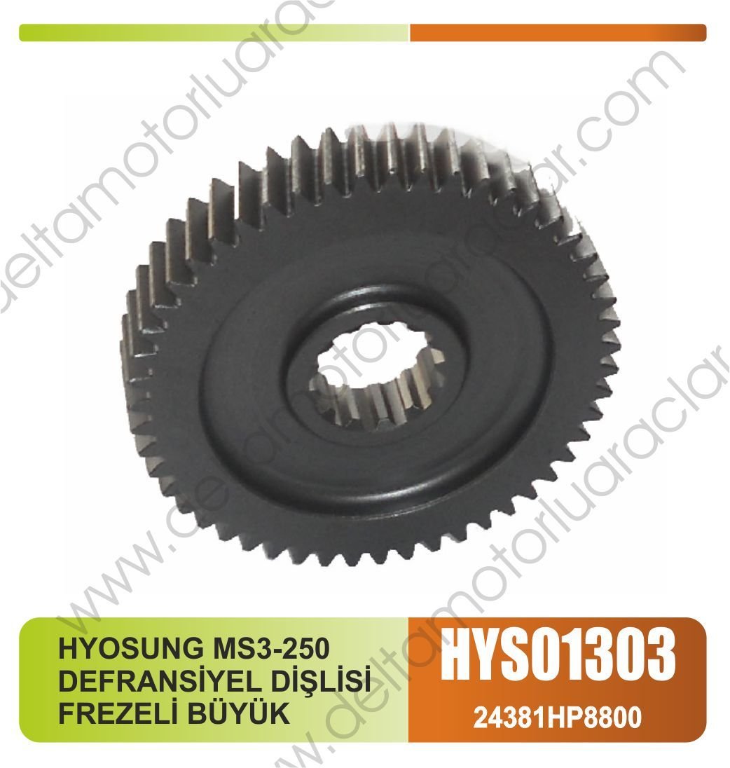 HYOSUNG MS3-250 DEFRANSİYEL DİŞLİSİ FREZELİ BÜYÜK