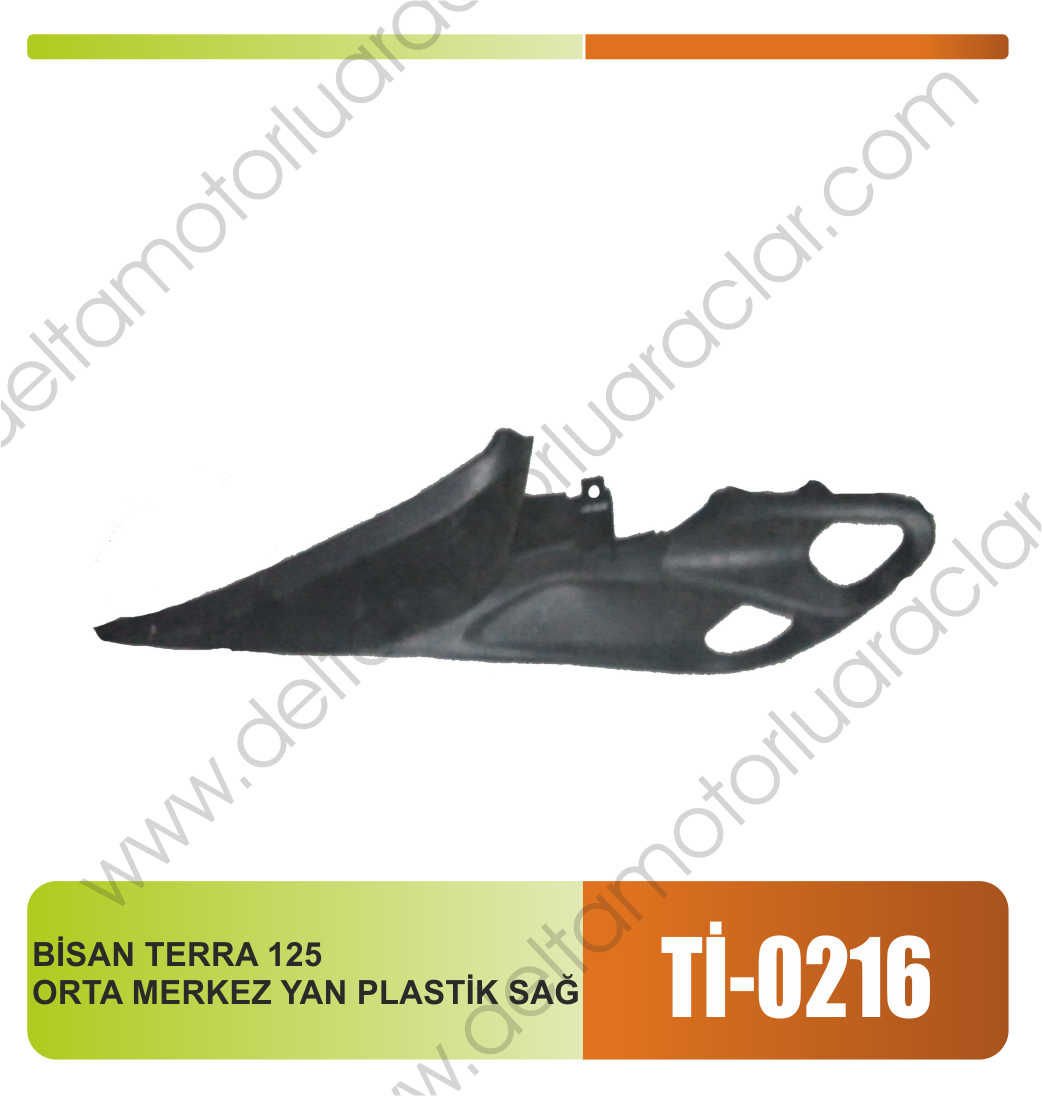 BİSAN TERRA 125 ORTA MERKEZ YAN PLASTİK TAKIM