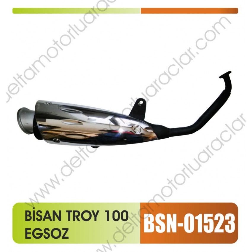 BİSAN TROY 100 EGSOZ