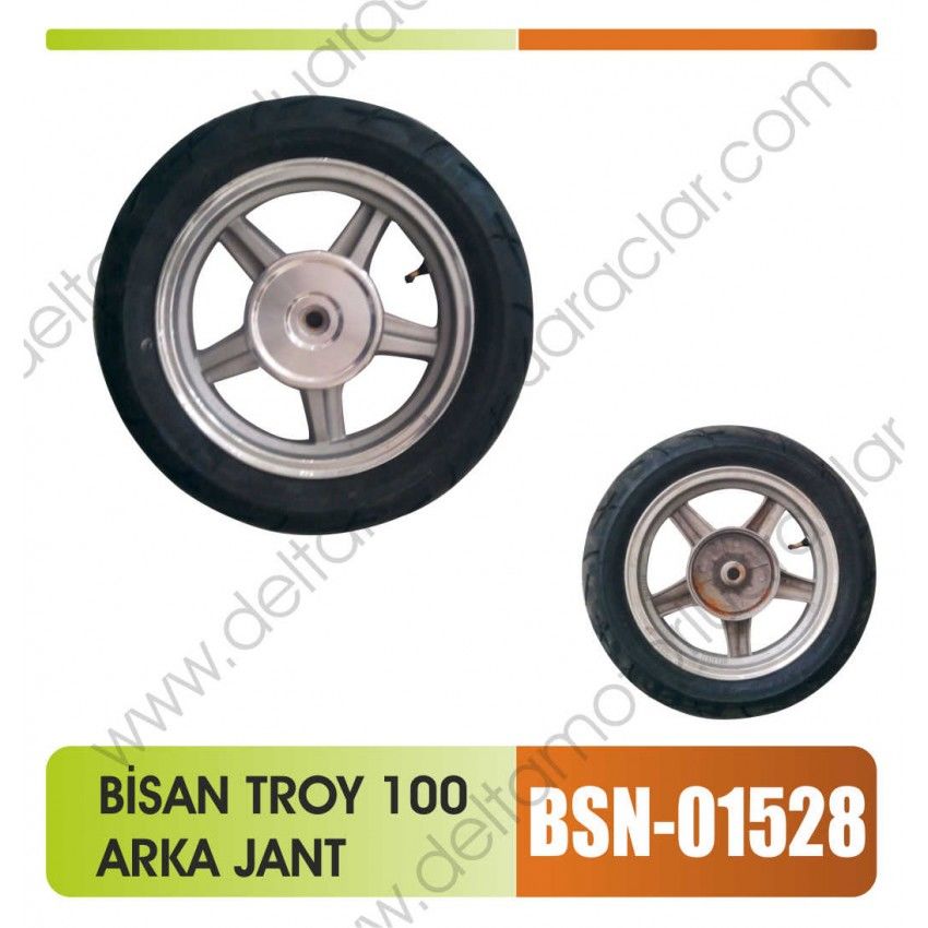 BİSAN TROY 100 ARKA JANT