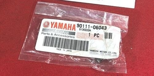 YAMAHA YZF R1 ORİJİNAL SOKET DÜĞME CİVATASI 90111-06043